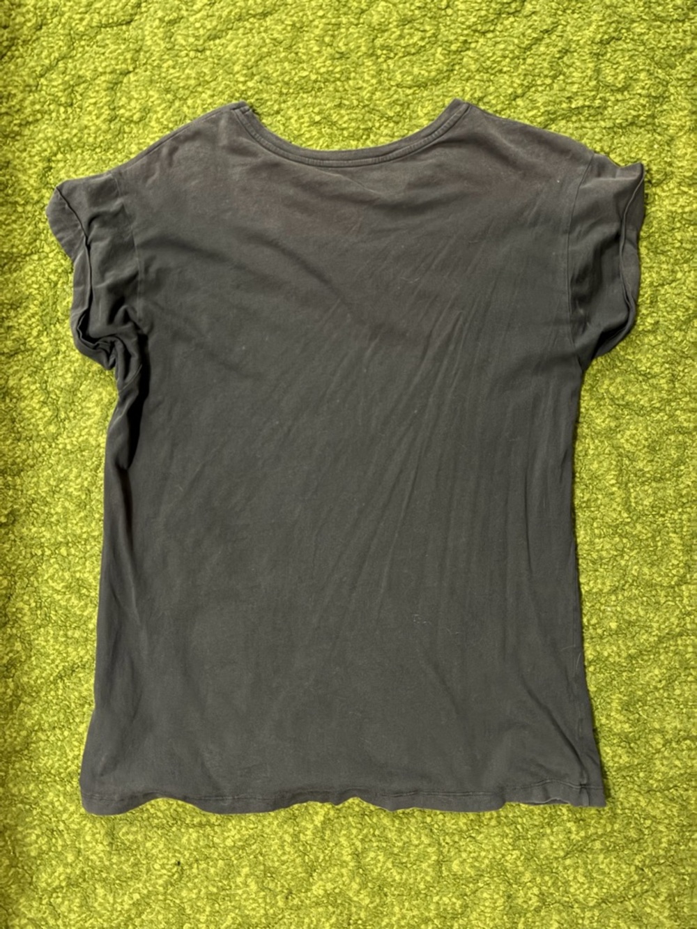 All Saints 'NON' Roll Sleeve Tshirt - Picture 4 of 9
